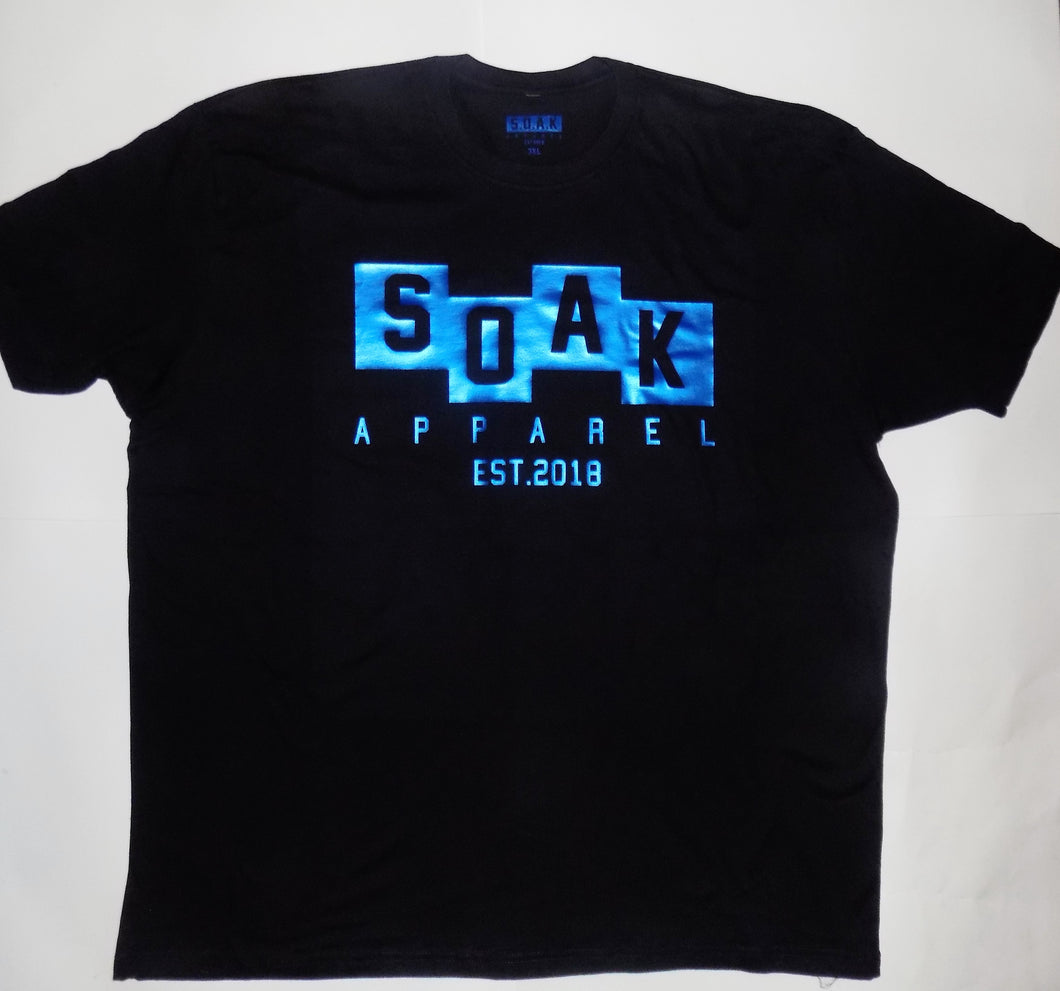 S.O.A.K Apparel Kids T-Shirt (Black w/ Blue) - S.O.A.K  Apparel 