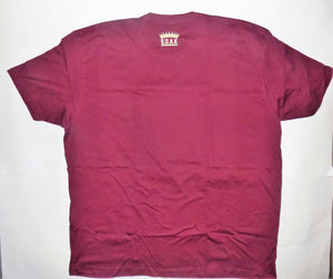 S.O.A.K Apparel T-Shirt ( Burgundy/ White/ Gold) - S.O.A.K  Apparel 