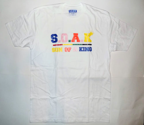 S.O.A.K Apparel  T-Shirt  ( White / Blue/ Orange/ Yellow) - S.O.A.K  Apparel 