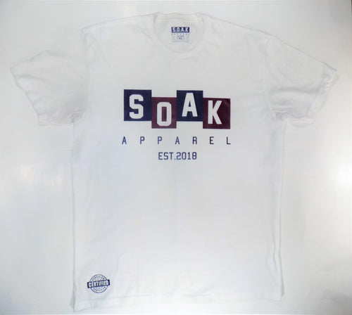 S.O.A.K Apparel Kids T-Shirt  (White / Blue/Purple) - S.O.A.K  Apparel 