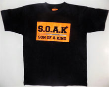 Load image into Gallery viewer, S.O.A.K Apparel Kids  T-Shirt  ( Black/ Orange/ White) - S.O.A.K  Apparel 