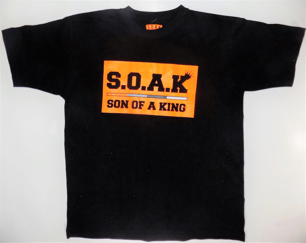 S.O.A.K Apparel  T-Shirt  ( Black/ Orange/ White) - S.O.A.K  Apparel 