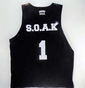 S.O.A.K Apparel #1 Crown Lion Tank Top (Black) - S.O.A.K  Apparel 