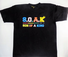 Load image into Gallery viewer, S.O.A.K Apparel T-Shirt ( Black / Black/Colorful) - S.O.A.K  Apparel 