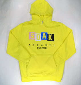 S.O.A.K Apparel -  Hoodie (  Yellow / White/ Blue/ Black/ ) - S.O.A.K  Apparel 