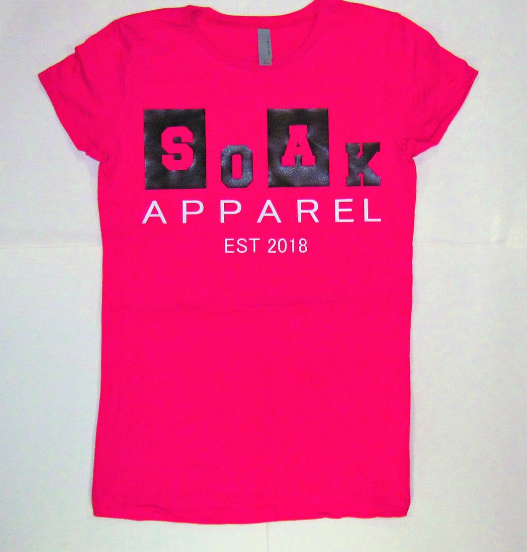 S.O.A.K Apparel Kids T-Shirt (Pink/Black/White) - S.O.A.K  Apparel 